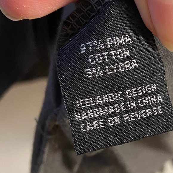 Elm Design greenish grey crewneck Jersey top oversized lagenlook Large NWT - Picture 9 of 9